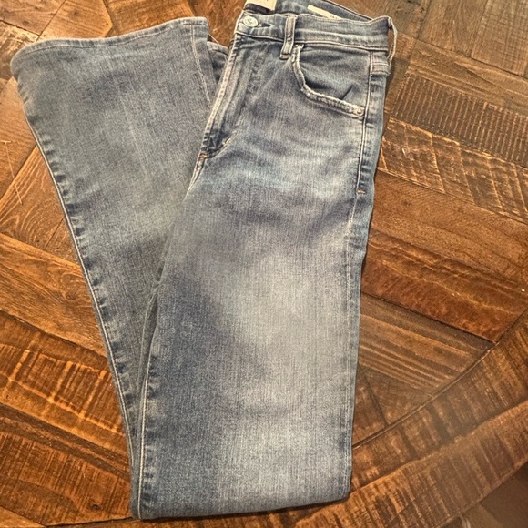 Citizens Of Humanity Light Blue Lilah High Rise Bootcut 25, Great condition! - Picture 5 of 14